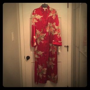 Vintage Oscar de la Renta Pink Label Robe - NWT!